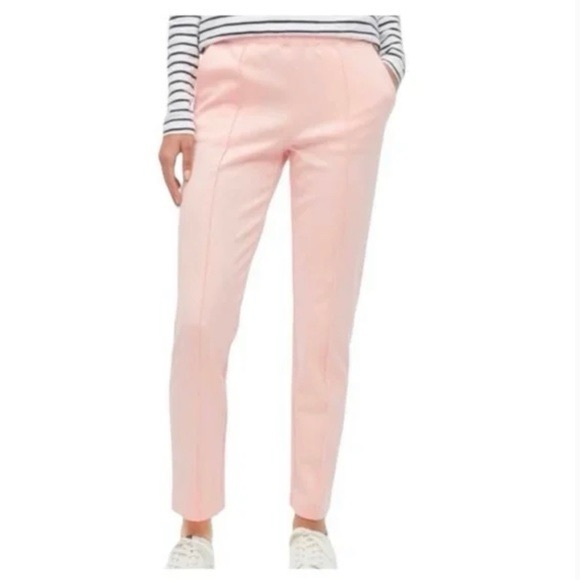✨👖🩷NWT | J.Crew | Pintuck Sweatpants | Pink | Size Large🩷👖✨ - Picture 2 of 5